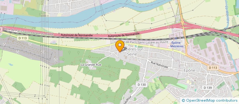 localisation de l'entreprise ELLER à MEZIERES-SUR-SEINE
