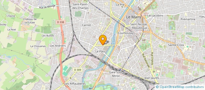 localisation de l'entreprise ELLES C FER à LE MANS