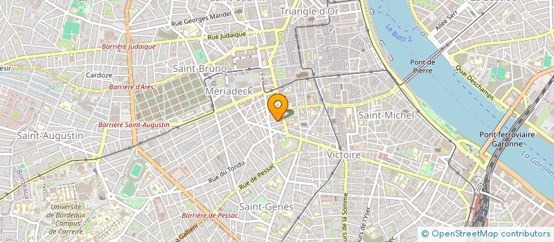 localisation de l'entreprise ELLES & CIE  BORDEAUX