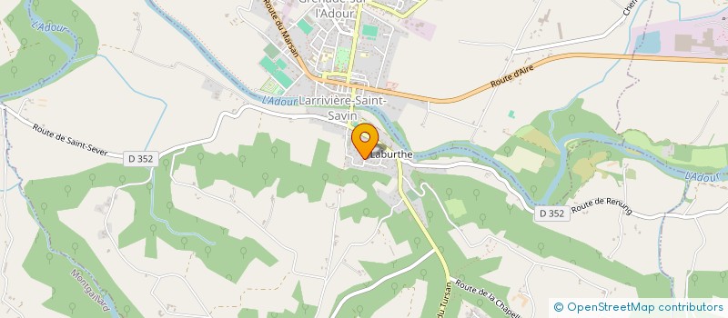 localisation de l'entreprise ELLES FOR HEALTH  LARRIVIERE-SAINT-SAVIN