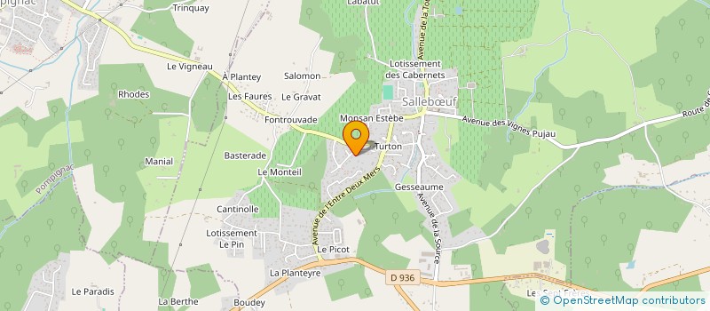 localisation de l'entreprise ELLES GAZENT ELLES !  SALLEBUF