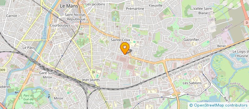 localisation de l'entreprise ELLES & LUI  LE MANS