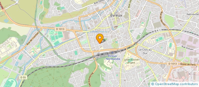 localisation de l'entreprise ELLES & MOI  EVREUX