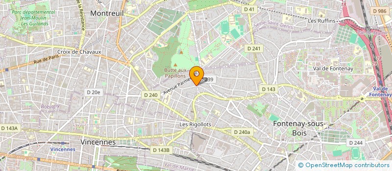 localisation de l'entreprise ELLES ONT UNE HISTOIRE à FONTENAY-SOUS-BOIS