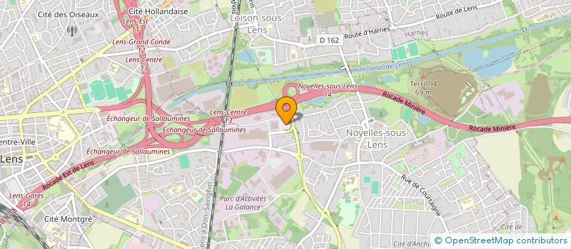 localisation de l'entreprise ELLETSE SAS  NEUVILLE-SAINT-VAAST