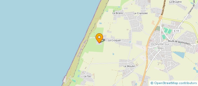 localisation de l'entreprise ELLEY  OCTEVILLE-SUR-MER