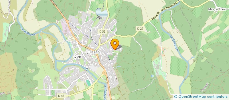 localisation de l'entreprise ELLI  QUISSAC