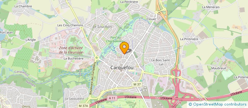 localisation de l'entreprise ELLI LEPAGE  CARQUEFOU