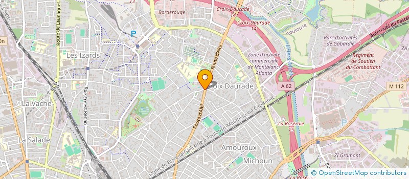 localisation de l'entreprise ELLIA ESTHETIC à TOULOUSE