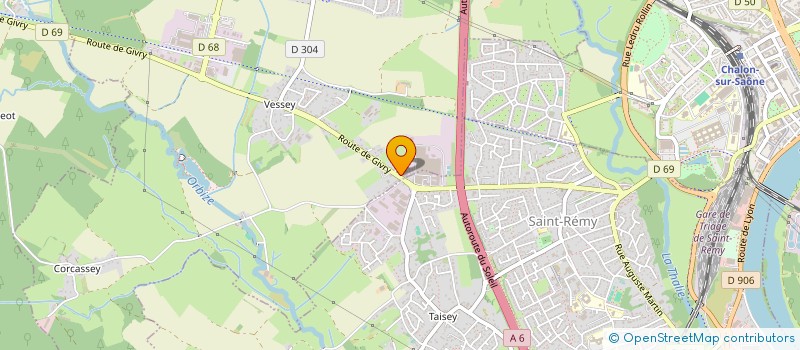 localisation de l'entreprise ELLIE MENUISERIE  CHATENOY-LE-ROYAL