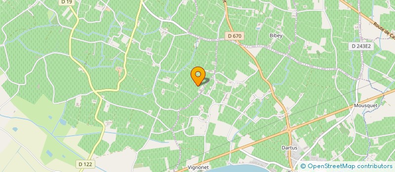 localisation de l'entreprise ELLIES TRIBAUDEAU à SAINT-SULPICE-DE-FALEYRENS