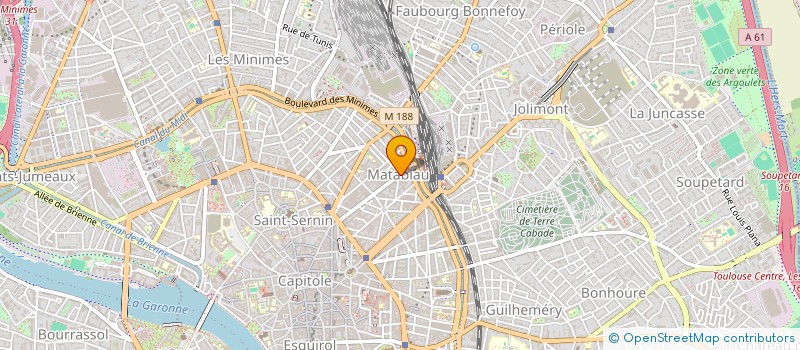 localisation de l'entreprise ELLIMAC à TOULOUSE