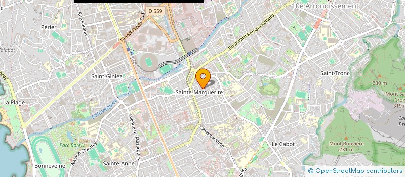 localisation de l'entreprise ELLIOP à MARSEILLE