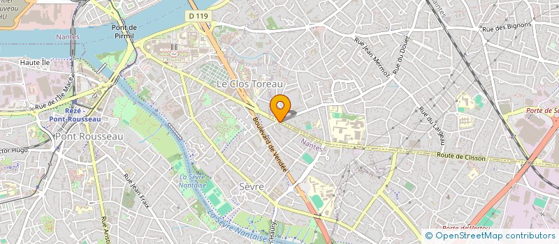 localisation de l'entreprise ELLIOS  NANTES