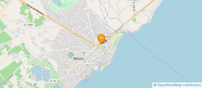 localisation de l'entreprise ELLIOT IMMOBILIER à MEZE