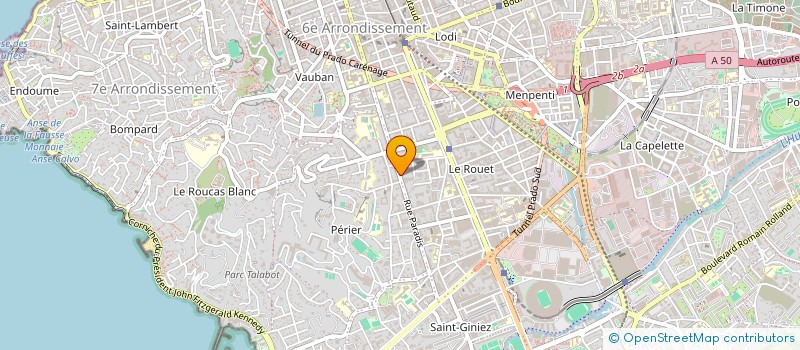 localisation de l'entreprise ELLIOTT à MARSEILLE