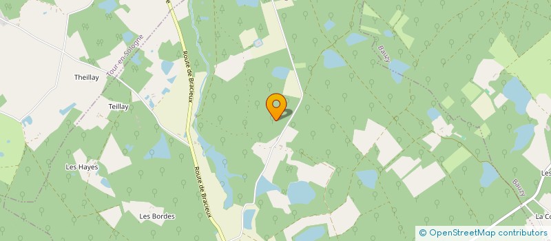 localisation de l'entreprise ELLIOTT 41  BAUZY