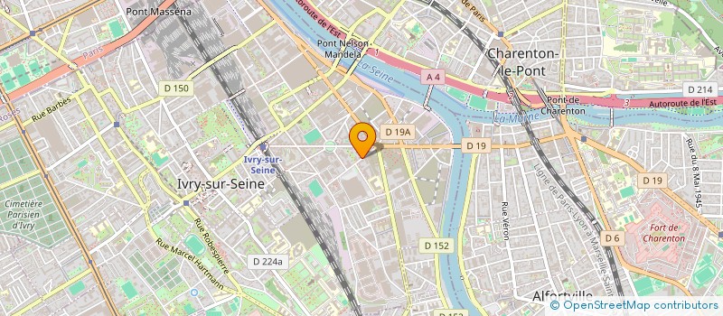 localisation de l'entreprise ELLIOTT PROPRETE  IVRY-SUR-SEINE