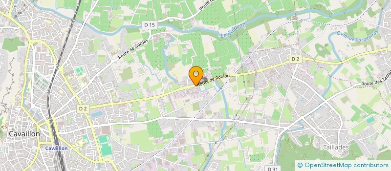 localisation de l'entreprise ELLIPSE à CAVAILLON