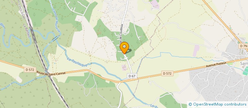 localisation de l'entreprise ELLIPSE  LAMBESC