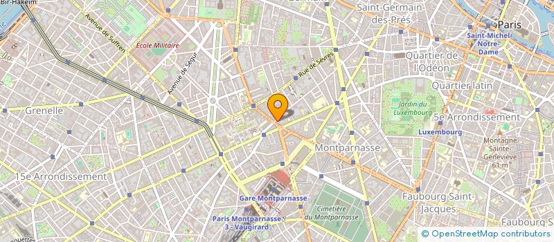 localisation de l'entreprise ELLIPSE  PARIS