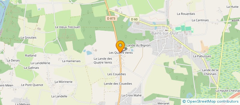 localisation de l'entreprise ELLIPSE  BAINS-SUR-OUST