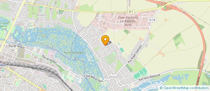 localisation de l'entreprise ELLIPSE AIR  CAMON