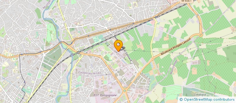 localisation de l'entreprise ELLIPSE CONSEIL à CASTELNAU-LE-LEZ