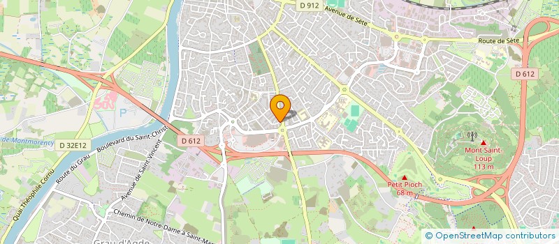 localisation de l'entreprise ELLIPSE CUISINES à AGDE