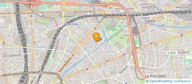 localisation de l'entreprise ELLIPSE DENTALE  PARIS