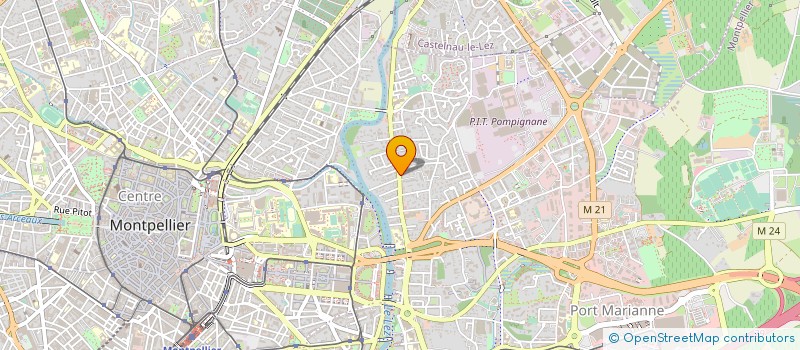 localisation de l'entreprise ELLIPSE IMMOBILIER PATRIMOINE à MONTPELLIER
