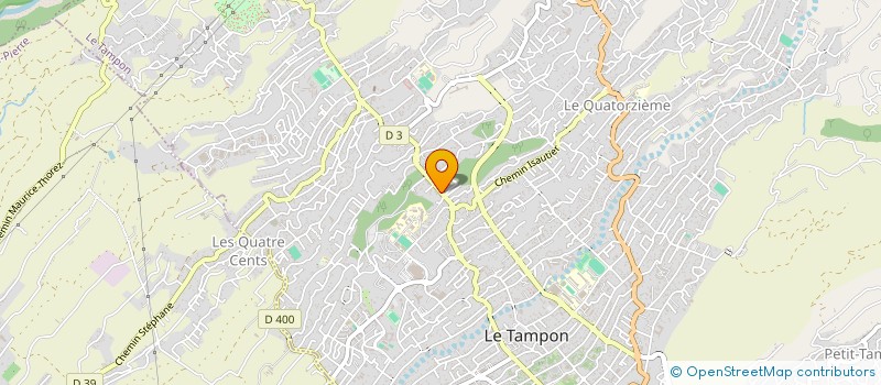 localisation de l'entreprise ELLIPSIS à LE TAMPON