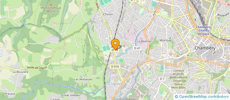 localisation de l'entreprise ELLIPTIMMO  COGNIN