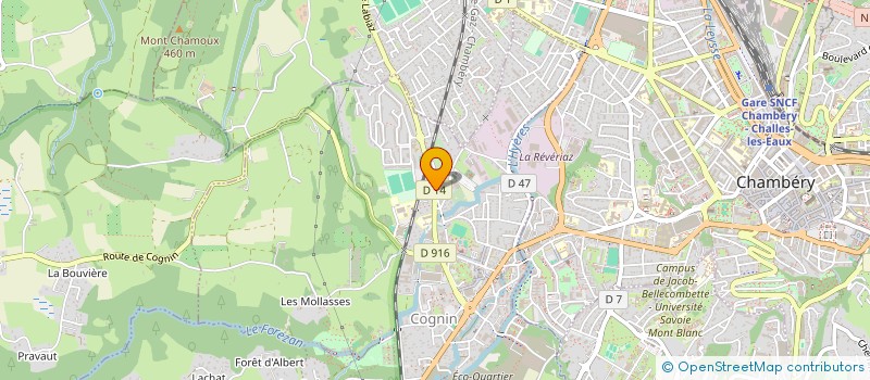 localisation de l'entreprise ELLIPTIS à COGNIN