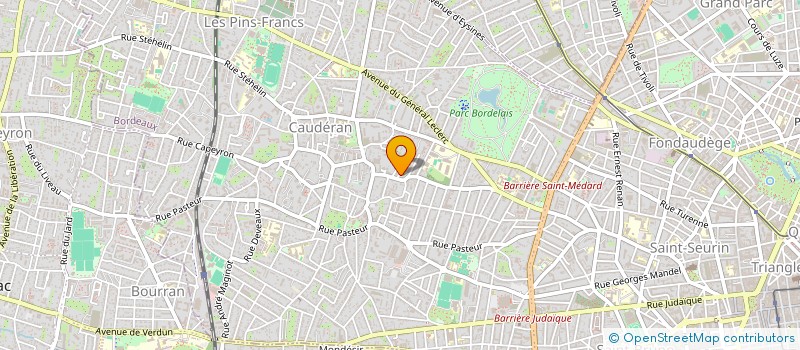 localisation de l'entreprise ELLIR  BORDEAUX