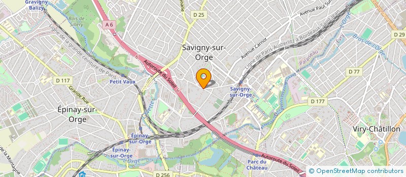 localisation de l'entreprise ELLIS & CO à SAVIGNY SUR ORGE