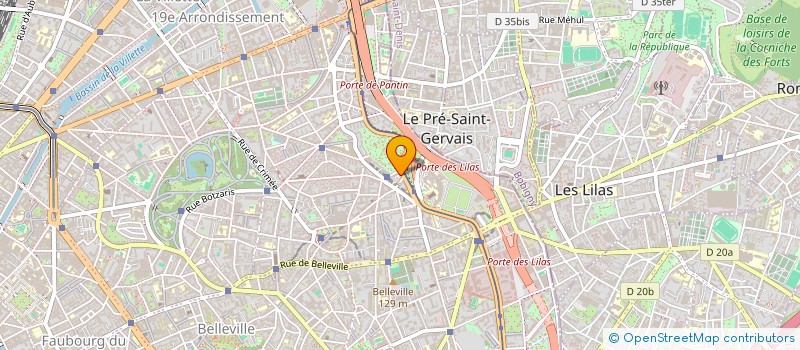 localisation de l'entreprise ELLIS GROUPE 26  PARIS