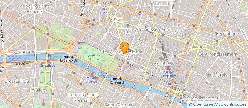 localisation de l'entreprise ELLITH à PARIS