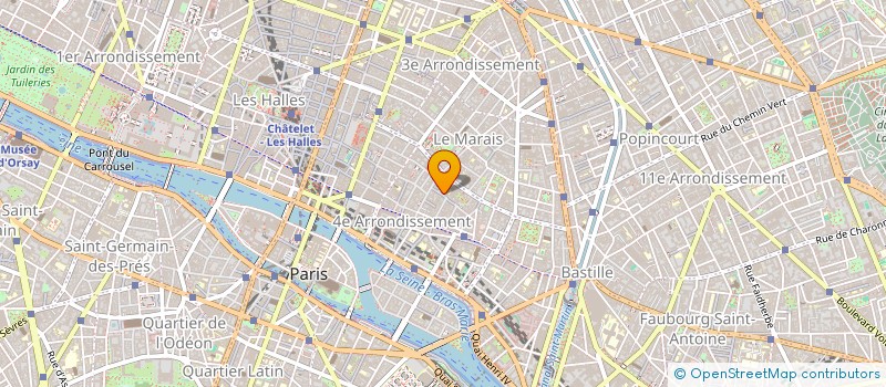 localisation de l'entreprise ELLIVE  PARIS