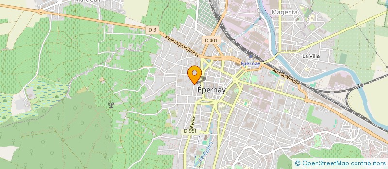 localisation de l'entreprise ELLNER BORIBOUN à EPERNAY