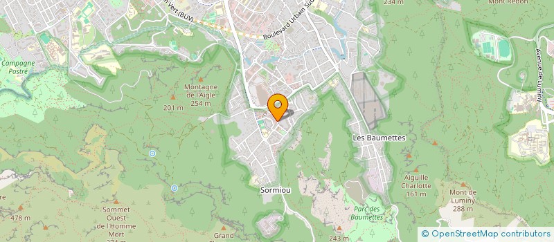 localisation de l'entreprise ELLNET à MARSEILLE