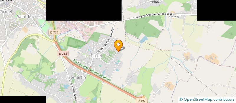 localisation de l'entreprise ELLO FACTORY 1  GUERANDE