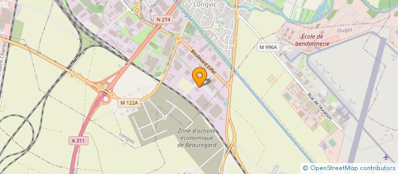 localisation de l'entreprise ELLO MOBILITE à LONGVIC