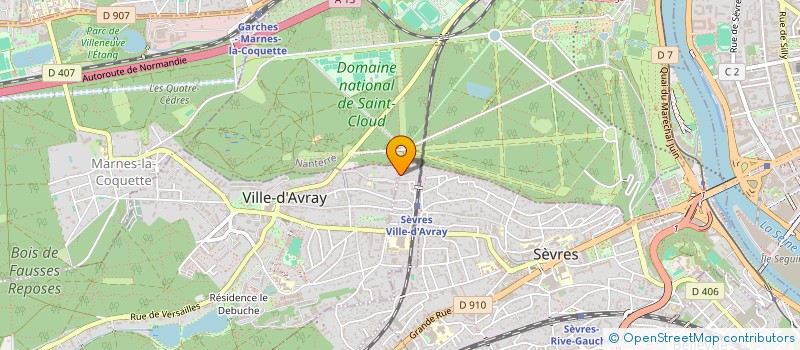 localisation de l'entreprise ELLOEGRAB  SEVRES