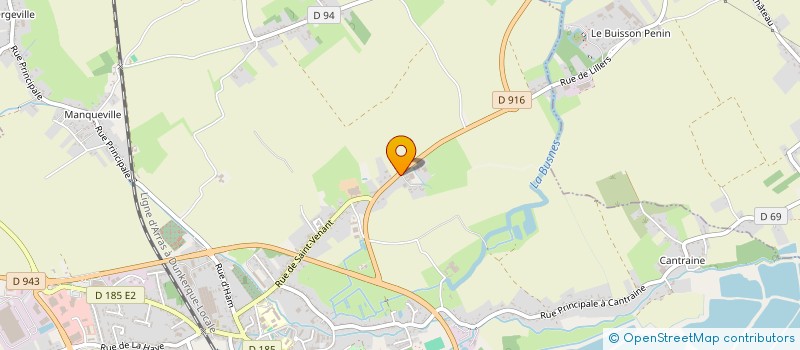 localisation de l'entreprise ELLOTERRA à LILLERS