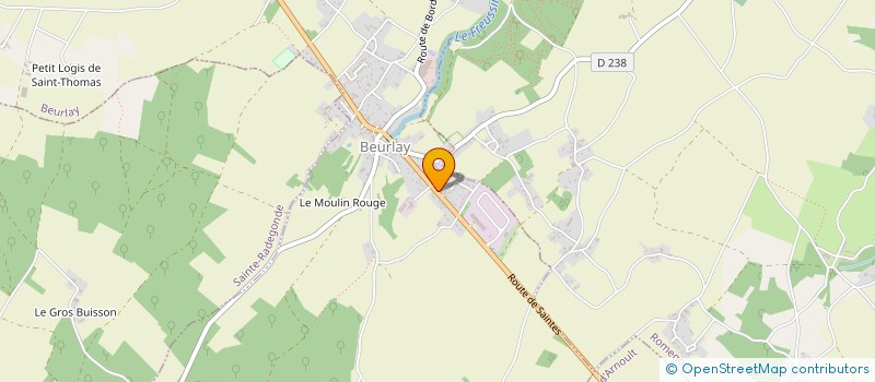 localisation de l'entreprise ELLOUIMAX  BEURLAY