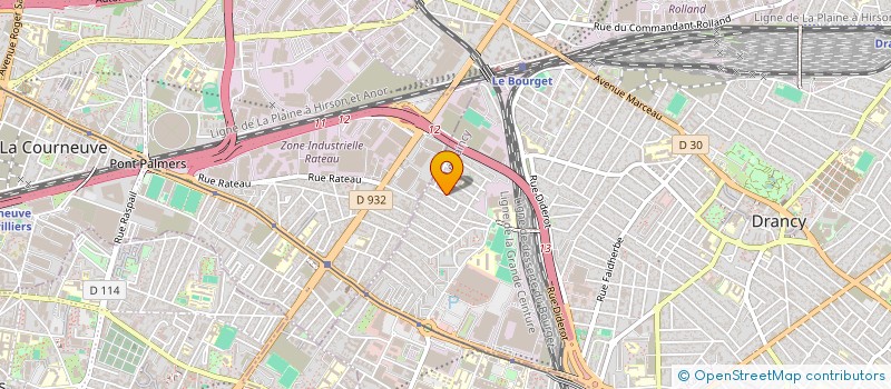 localisation de l'entreprise ELLOUZE TRANSPORT INTERNATIONAL à DRANCY
