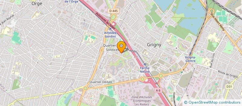 localisation de l'entreprise ELLTE ACCOUNT  GRIGNY