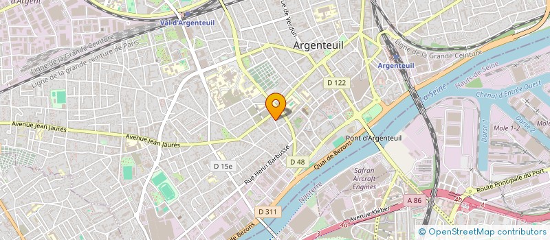 localisation de l'entreprise ELLU CONSULTING  ARGENTEUIL