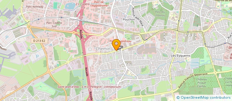 localisation de l'entreprise ELLUMAK  MERIGNAC